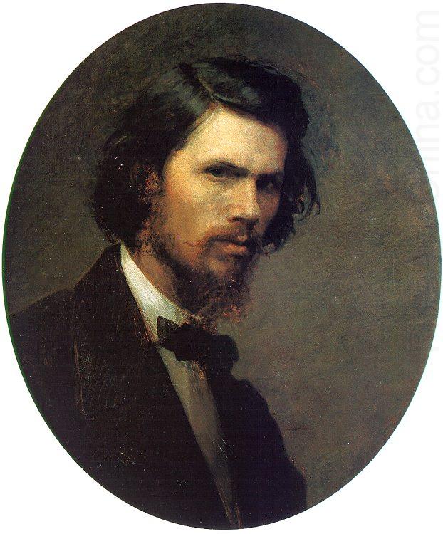 Self Portrait, Kramskoy, Ivan Nikolaevich